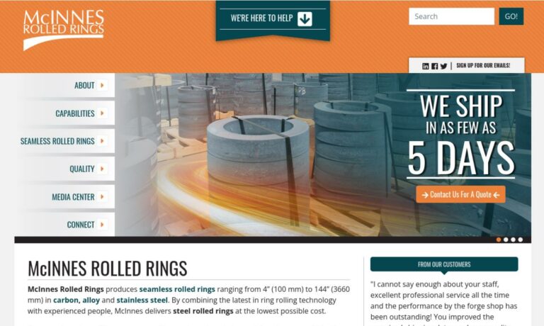 McInnes Rolled Rings