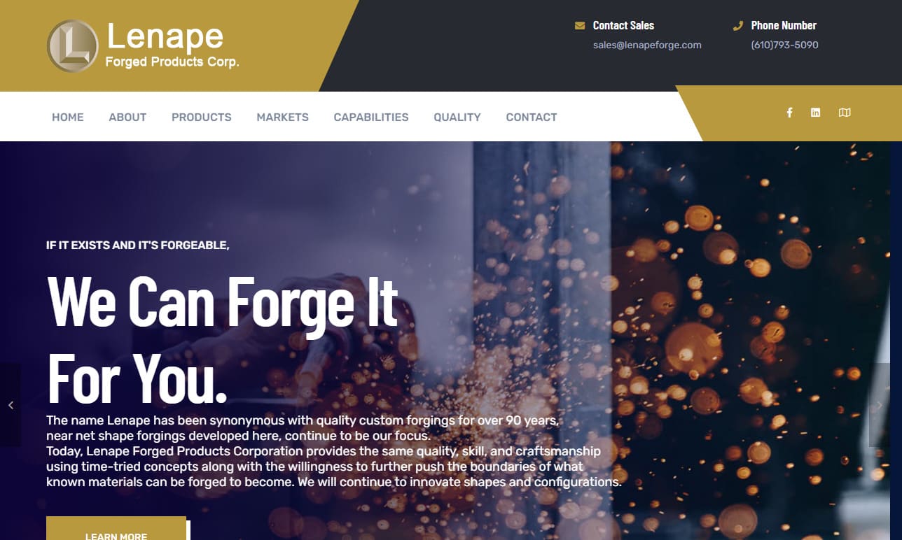 Lenape Forged Products Corp.